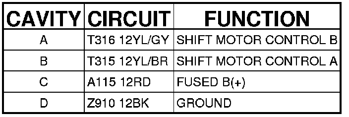 Factory service manual diagram