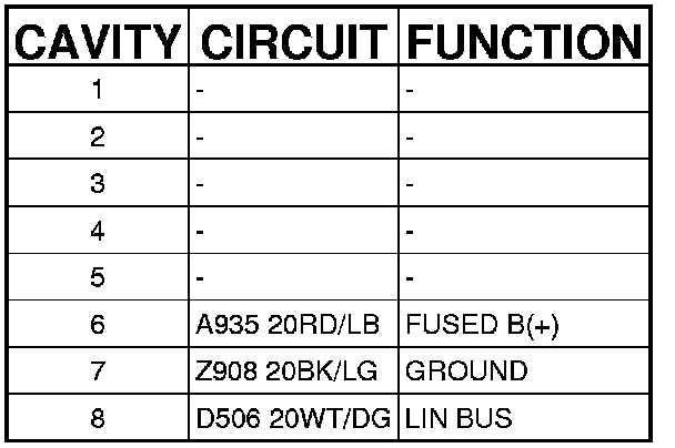Factory service manual diagram