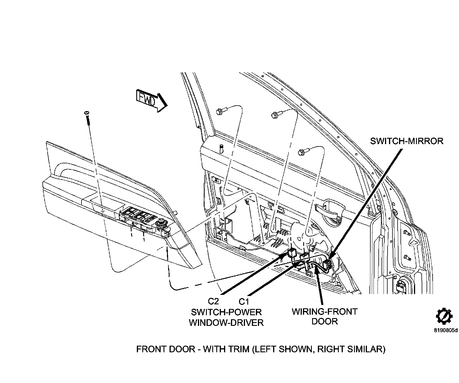 Factory service manual diagram