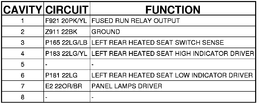 Factory service manual diagram