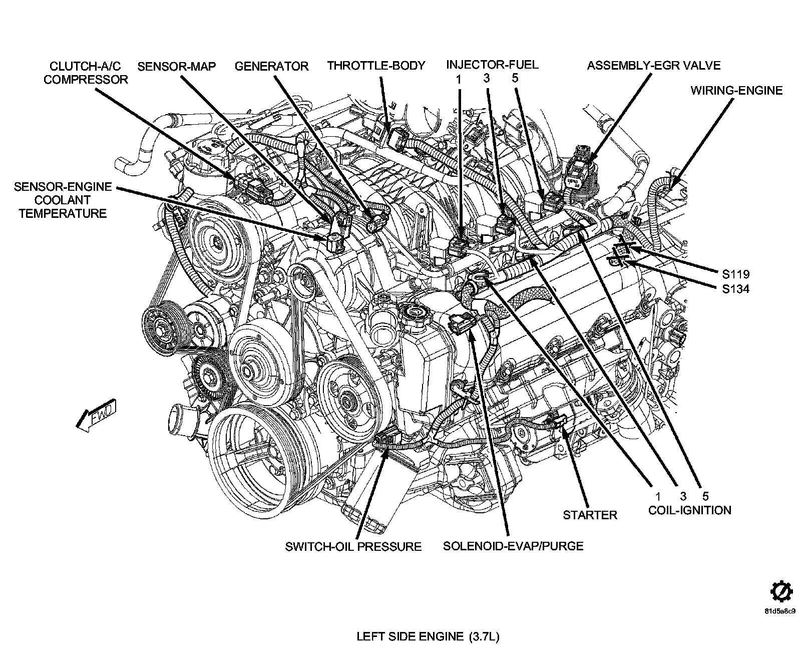 Factory service manual diagram