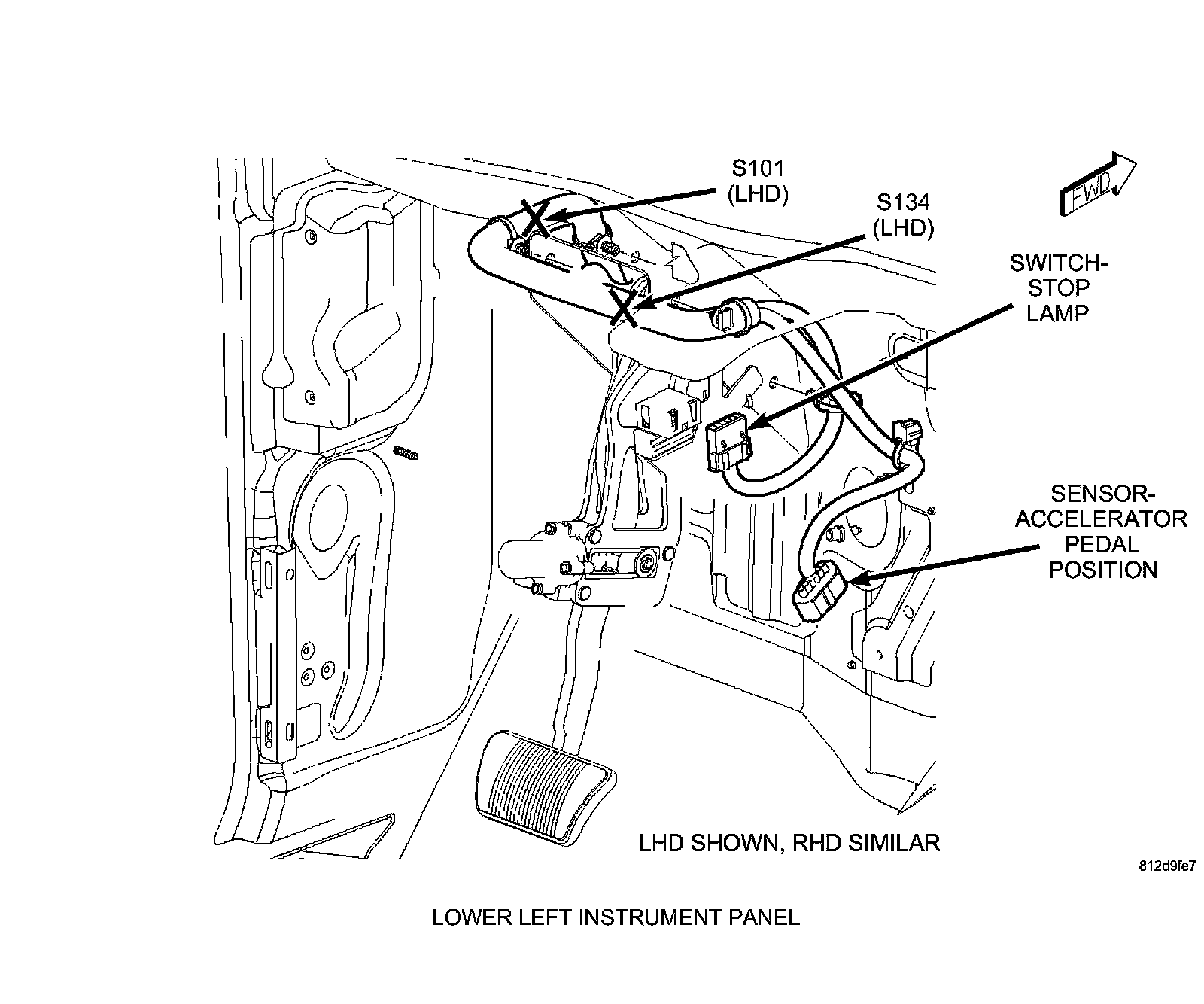Factory service manual diagram