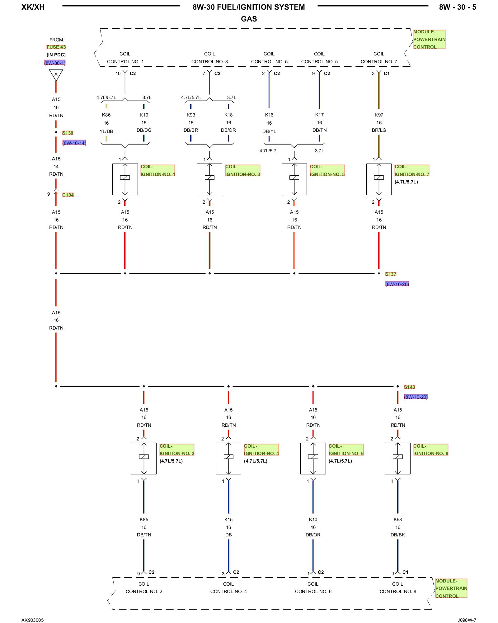 Factory service manual diagram