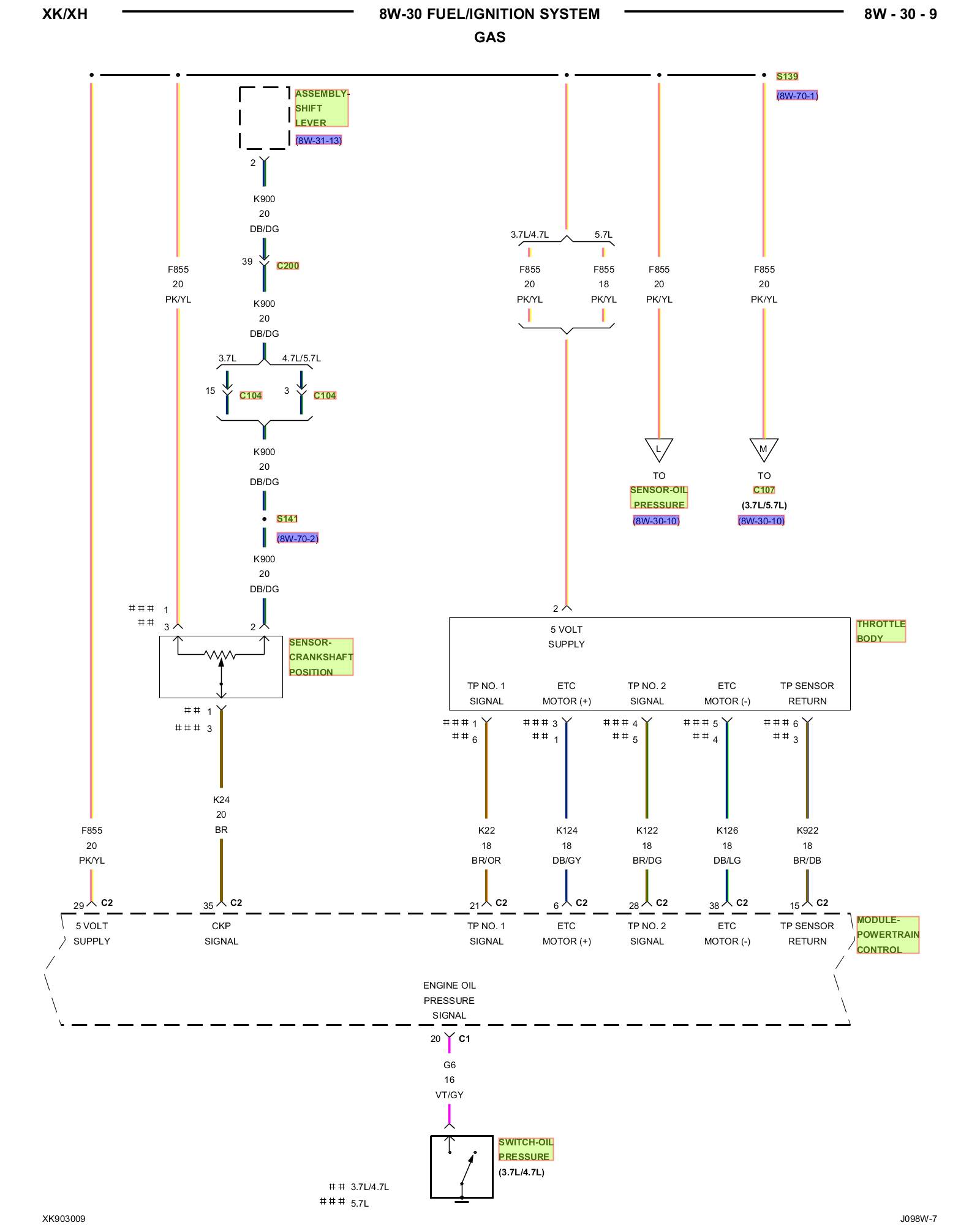 Factory service manual diagram