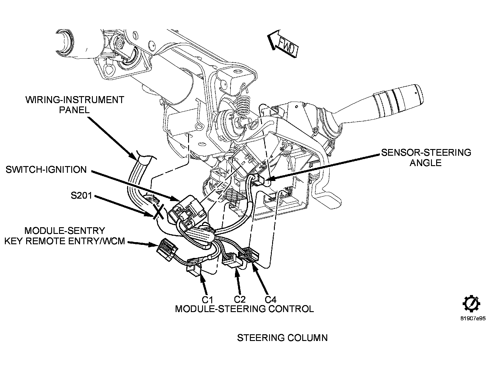 Factory service manual diagram