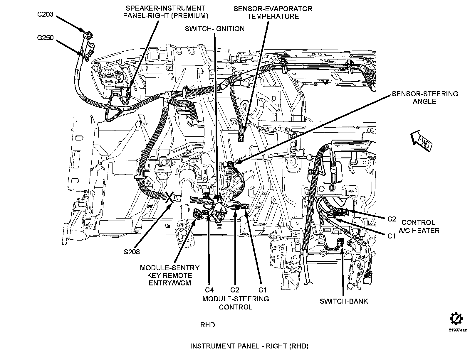 Factory service manual diagram