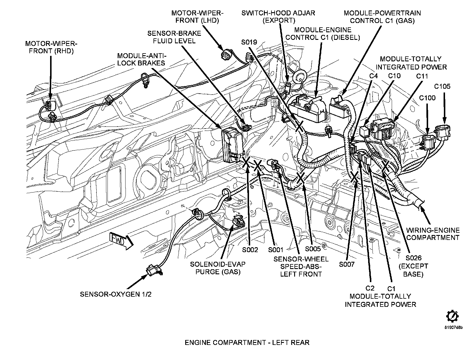 Factory service manual diagram