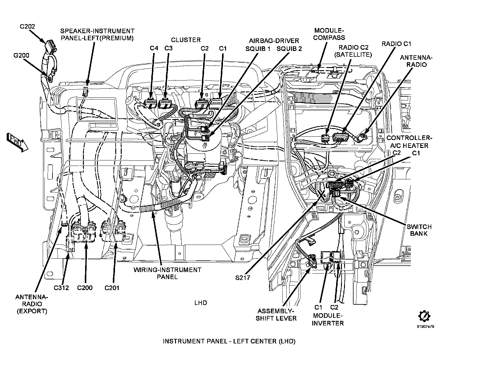 Factory service manual diagram