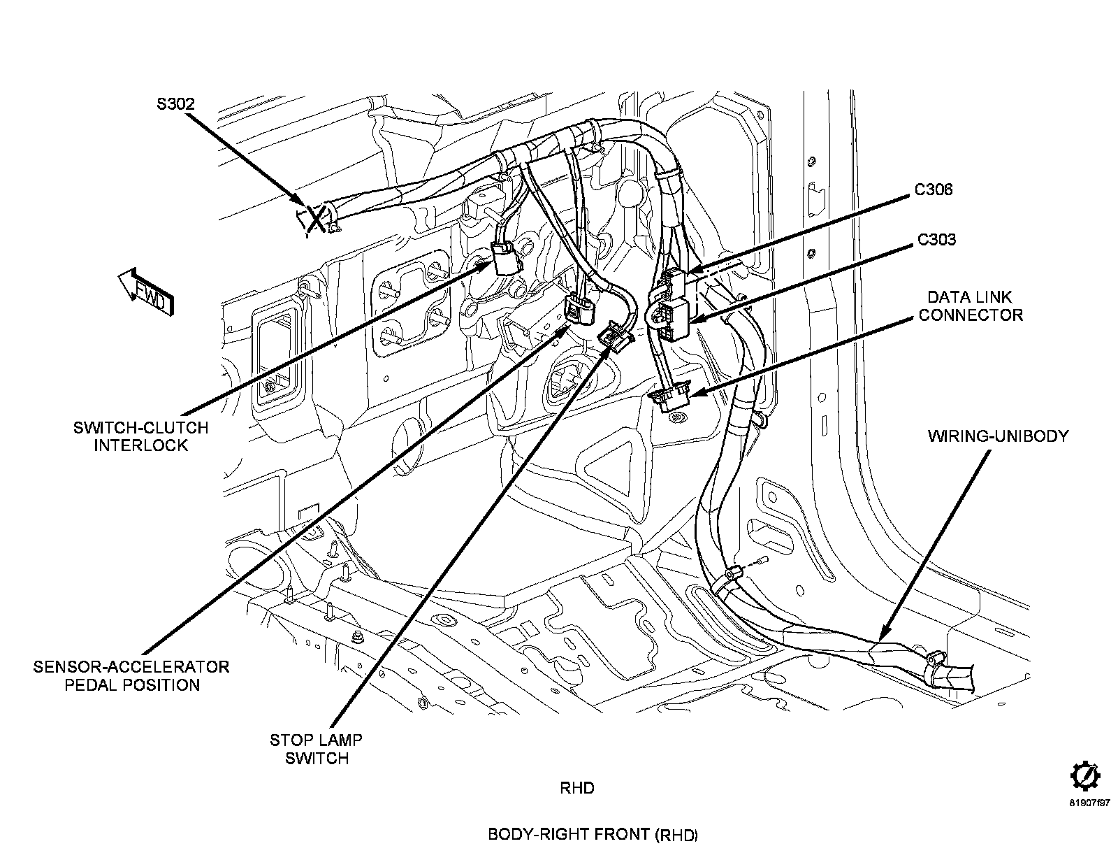 Factory service manual diagram