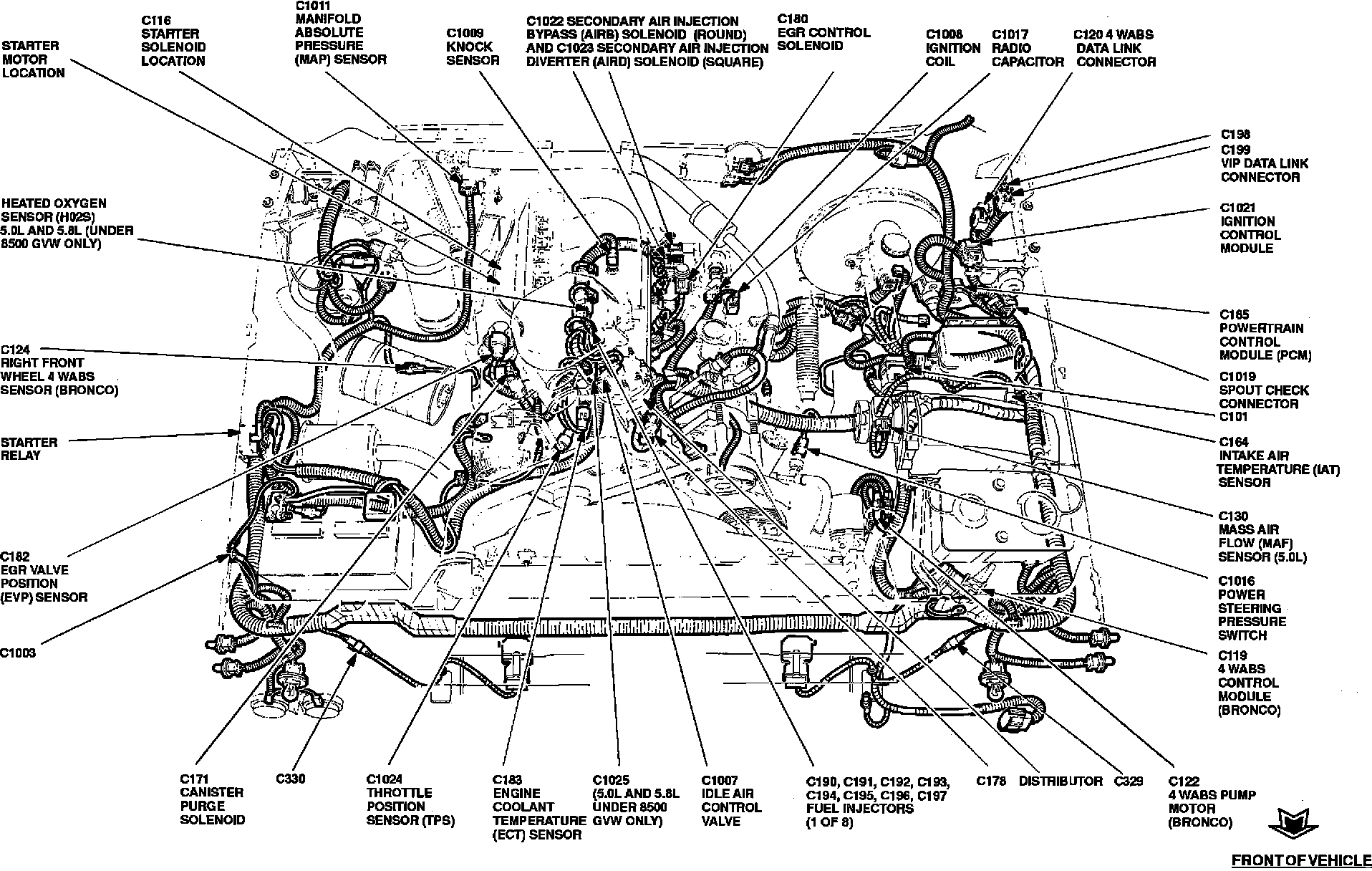 Factory service manual diagram