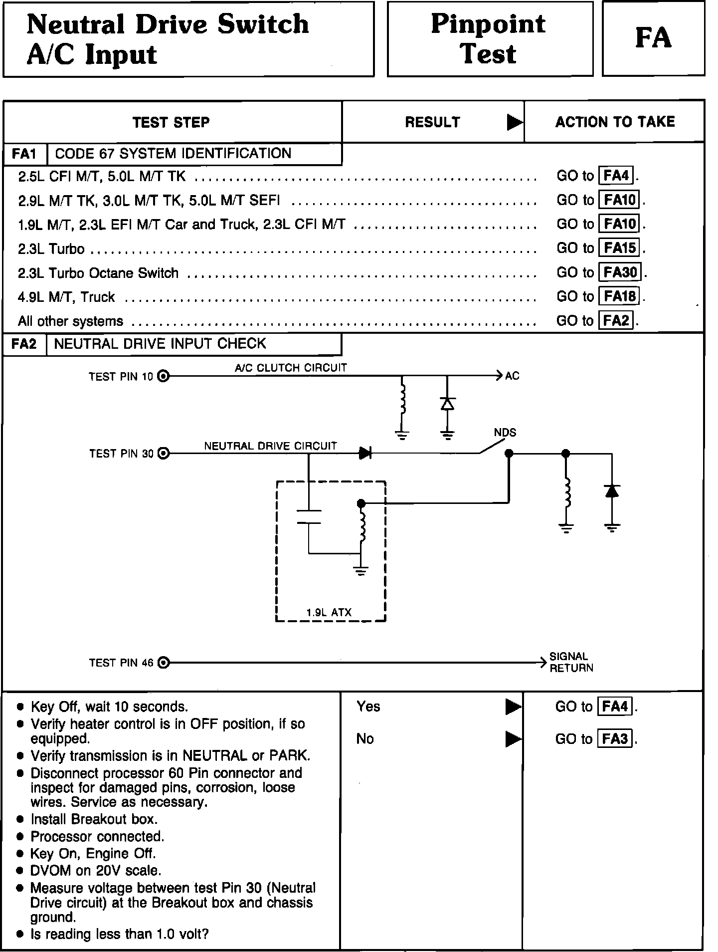 Factory service manual diagram
