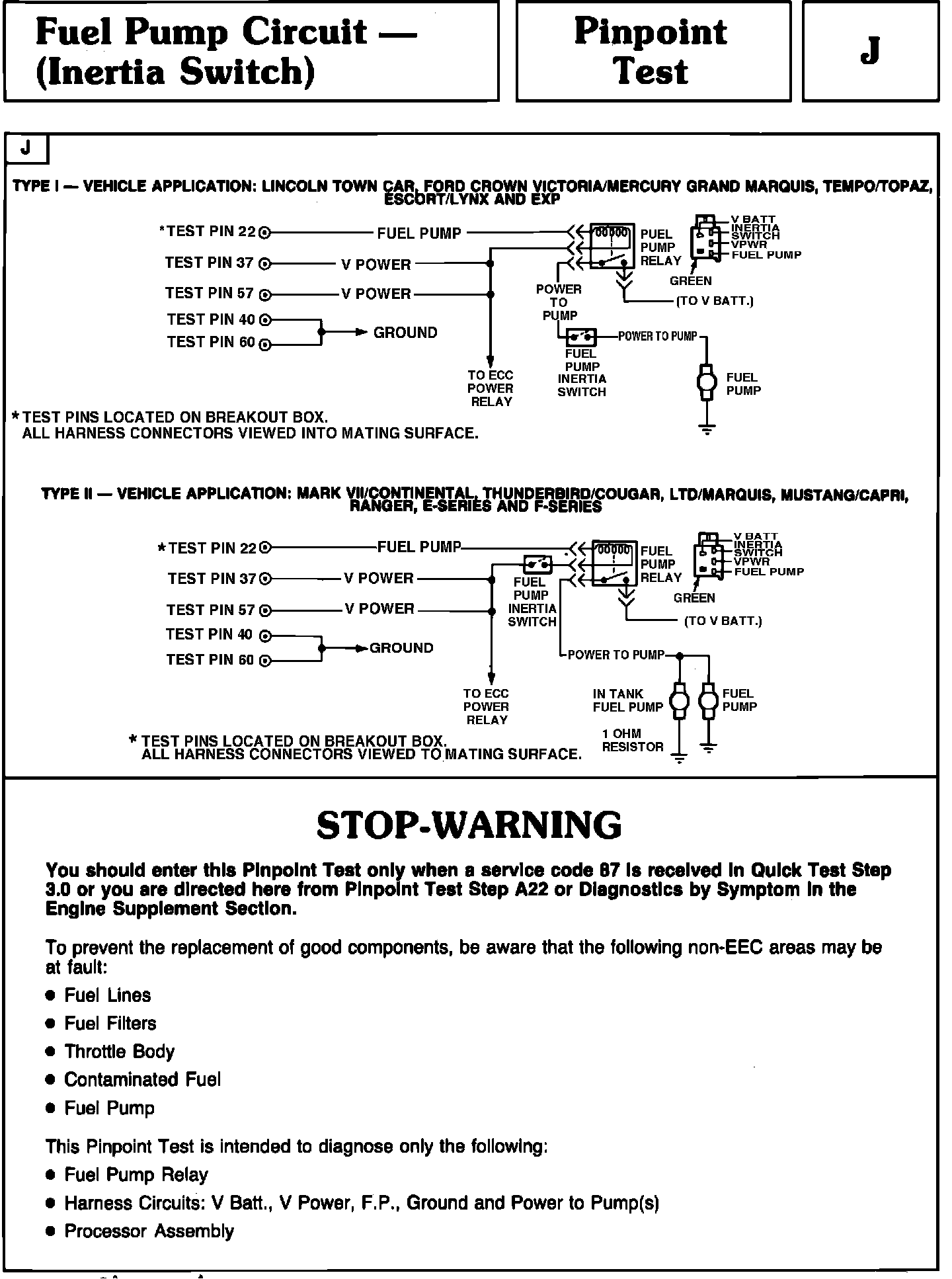 Factory service manual diagram