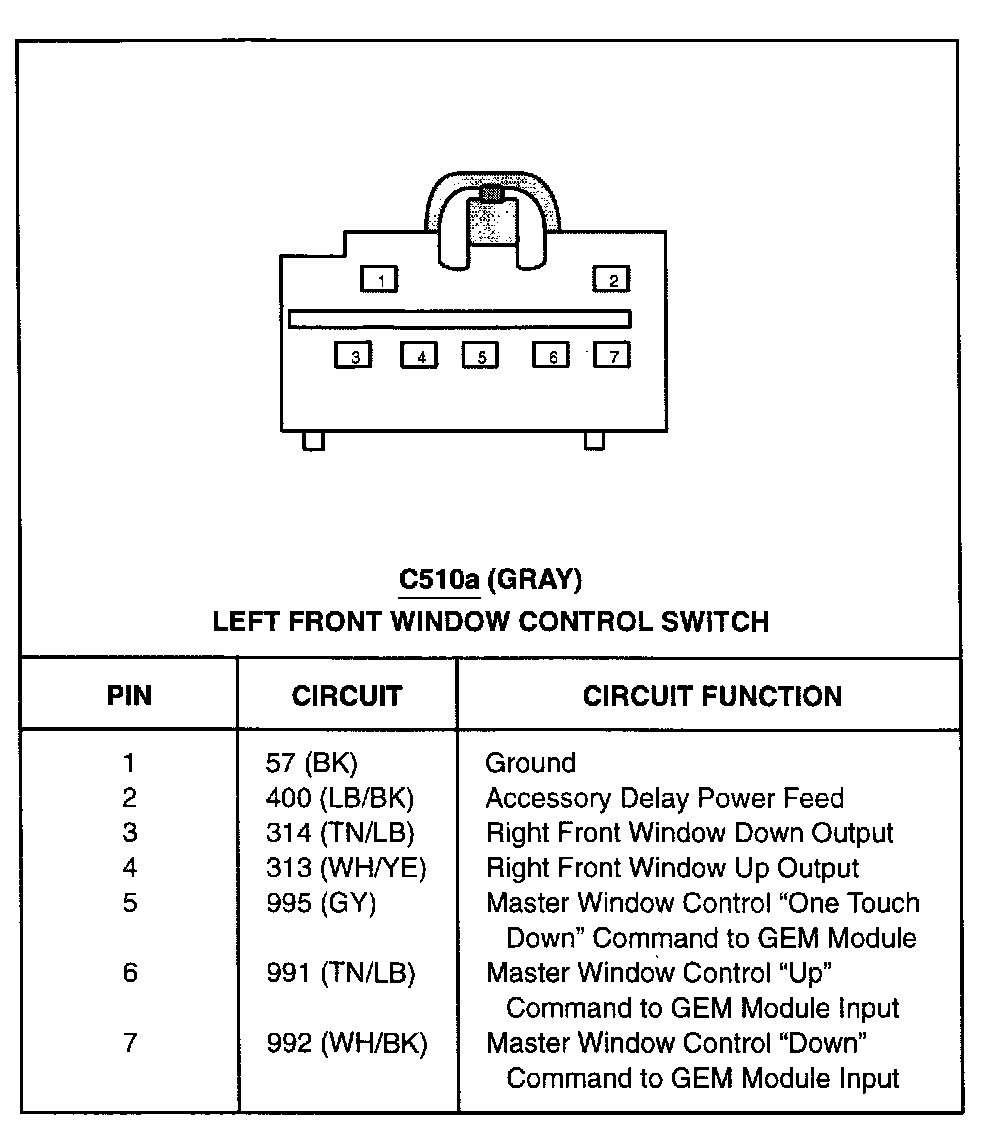 Factory service manual diagram