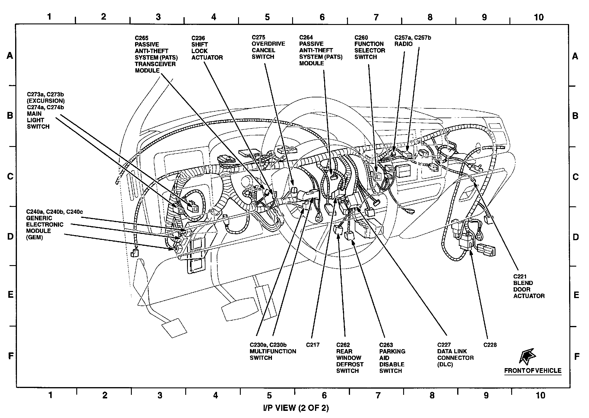 Factory service manual diagram