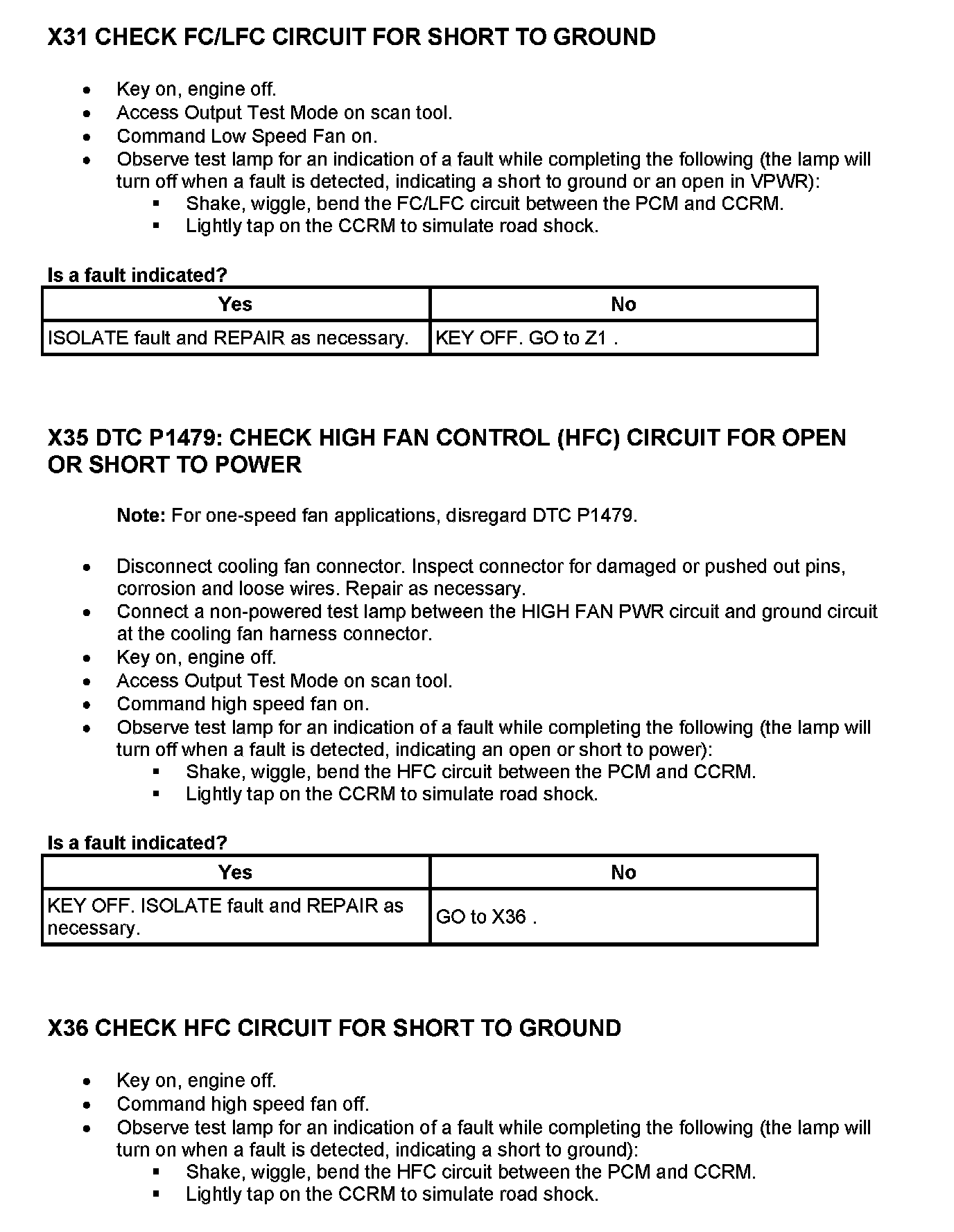 Factory service manual diagram