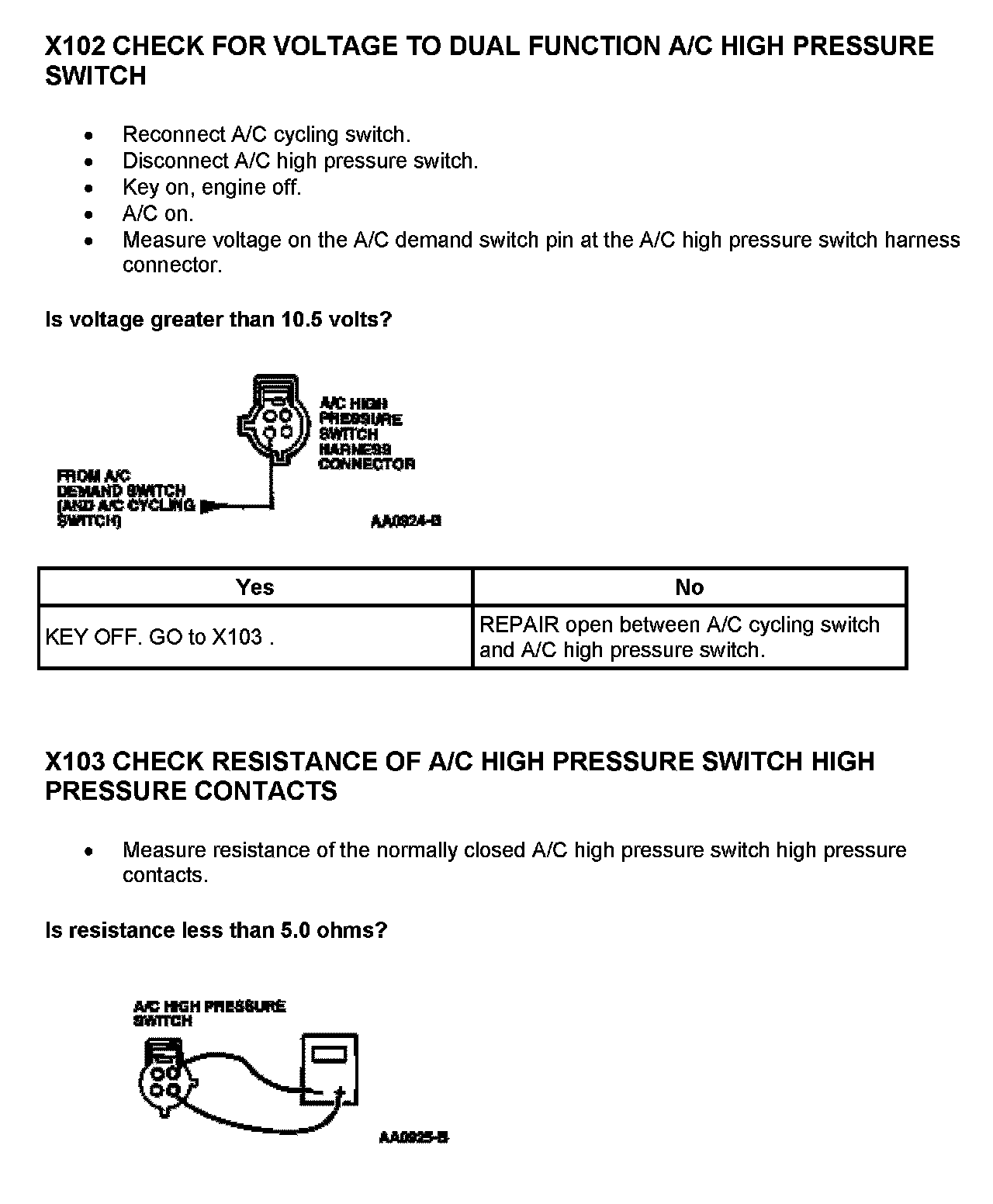 Factory service manual diagram
