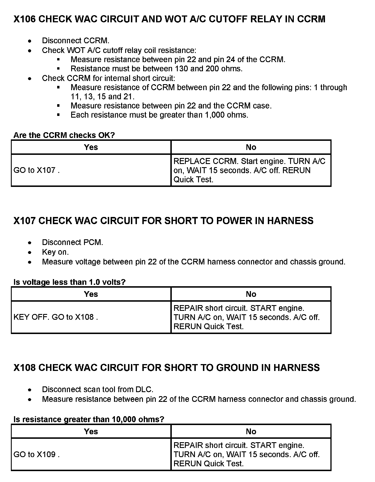 Factory service manual diagram
