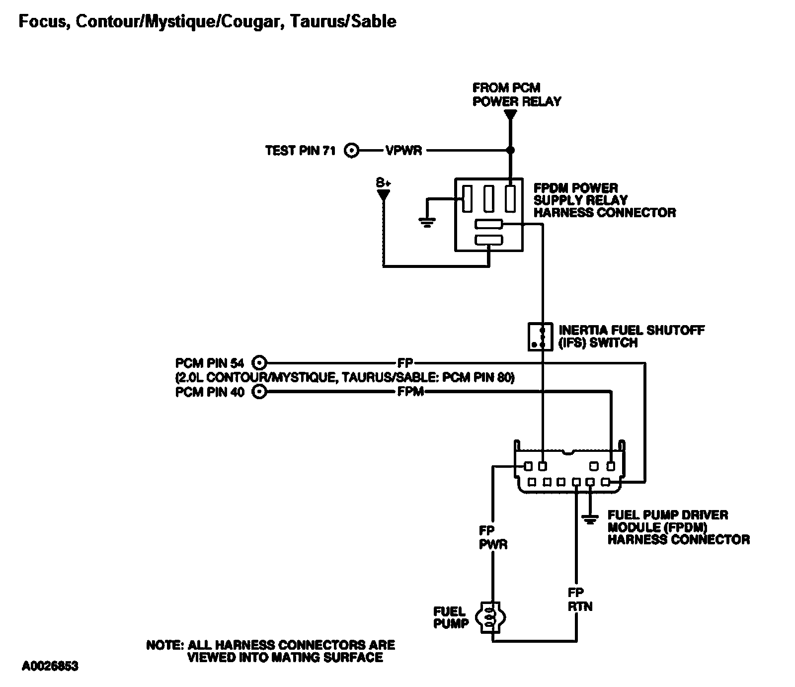 Factory service manual diagram
