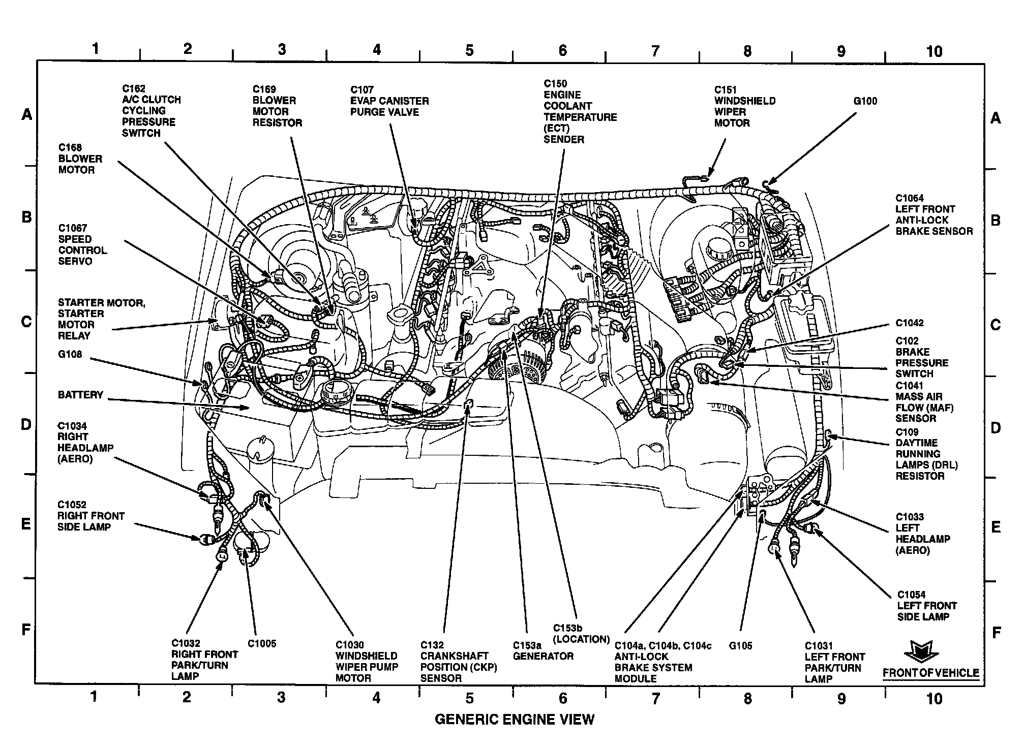 Factory service manual diagram