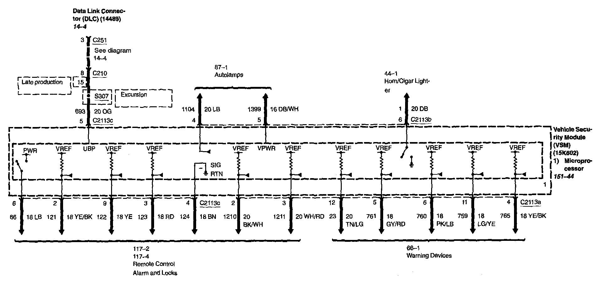 Factory service manual diagram
