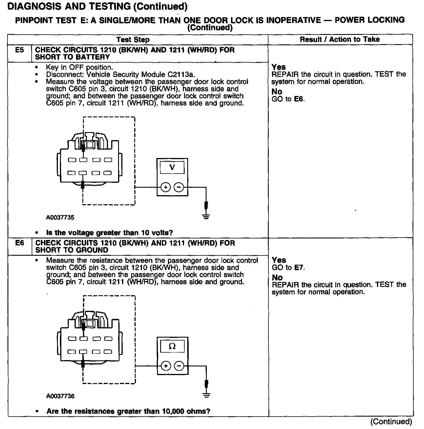 Factory service manual diagram