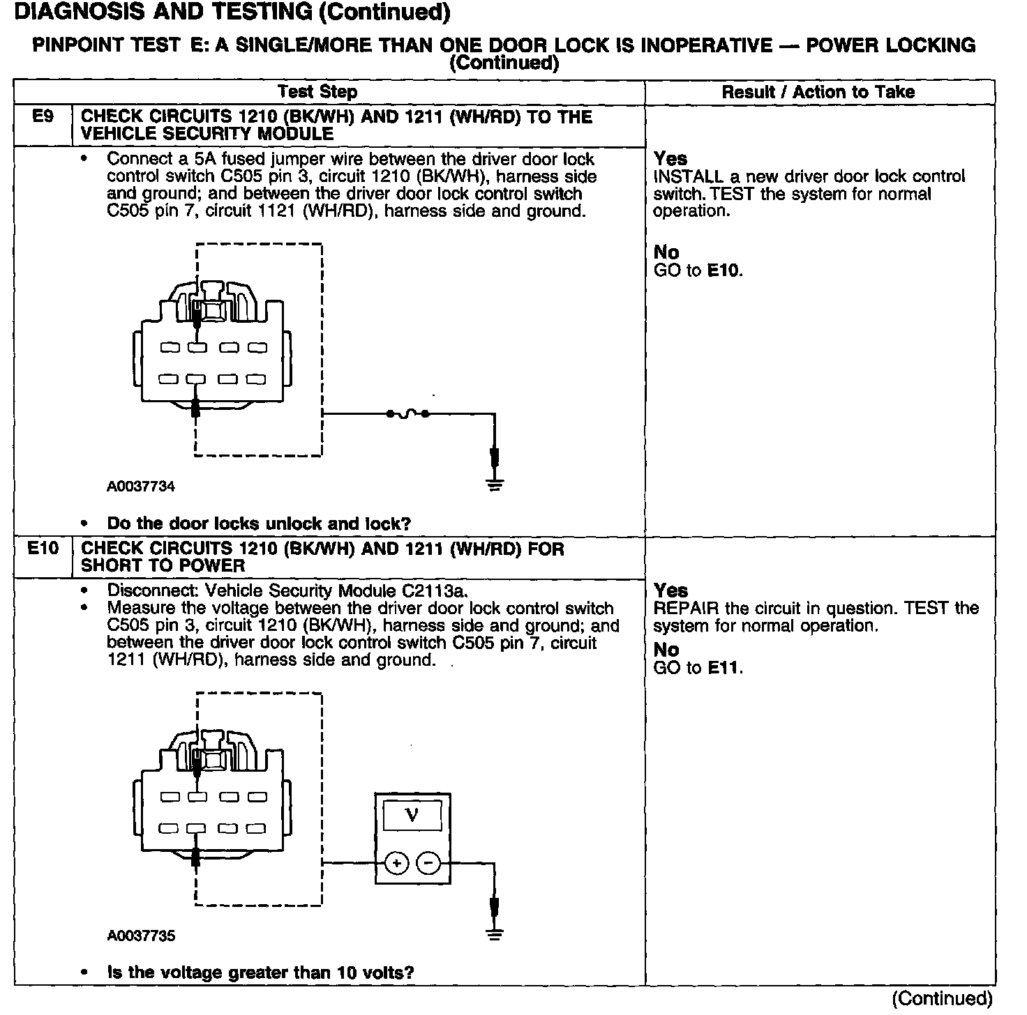 Factory service manual diagram