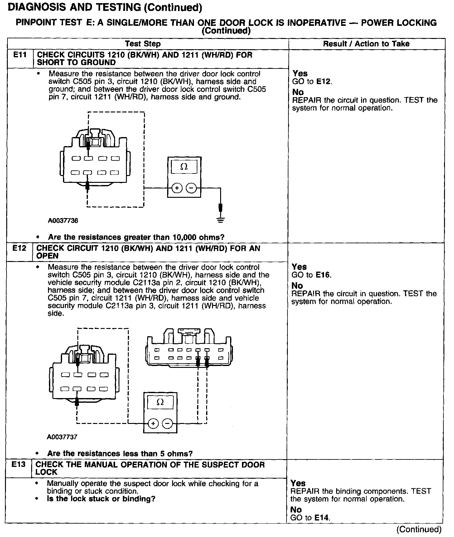 Factory service manual diagram