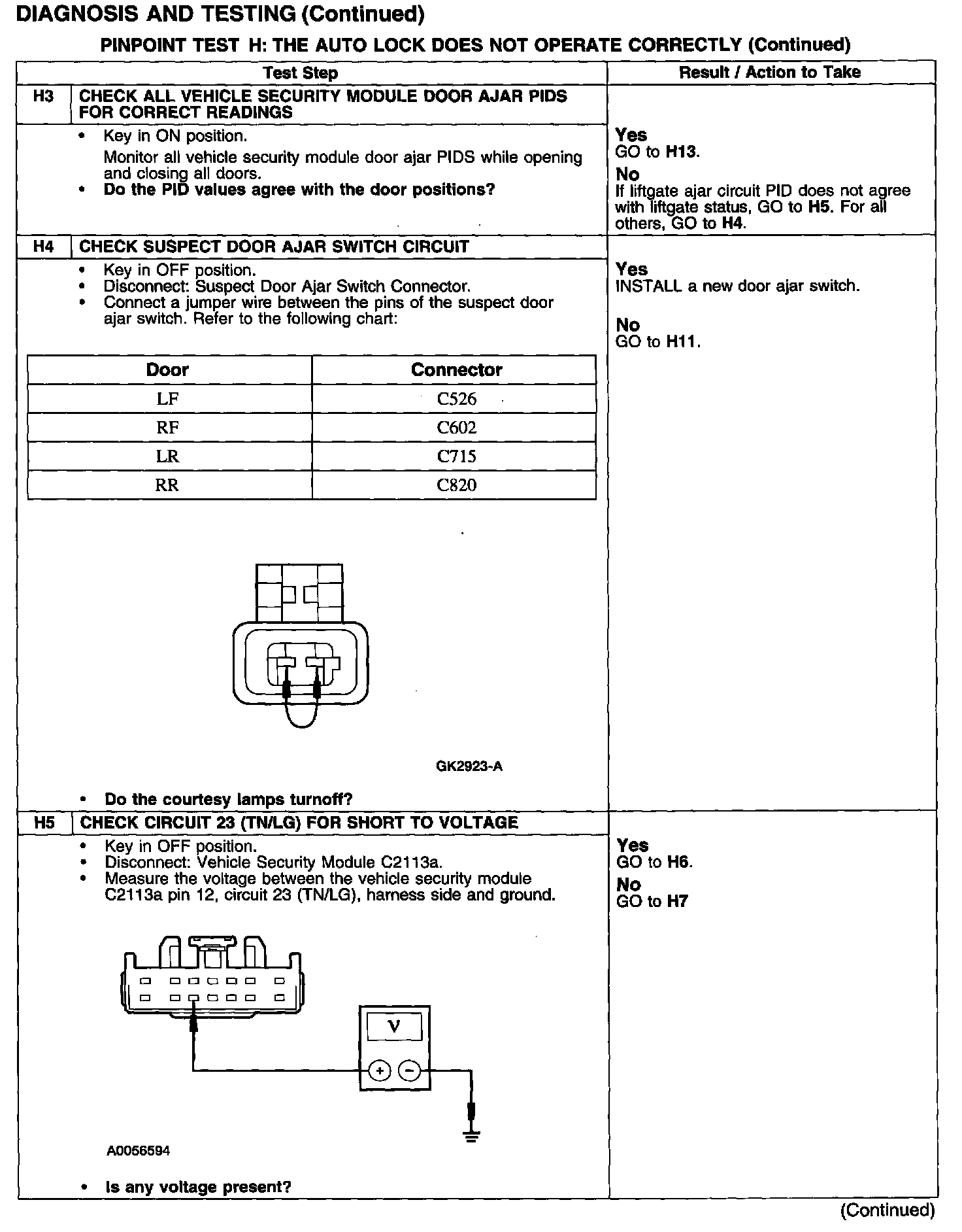 Factory service manual diagram