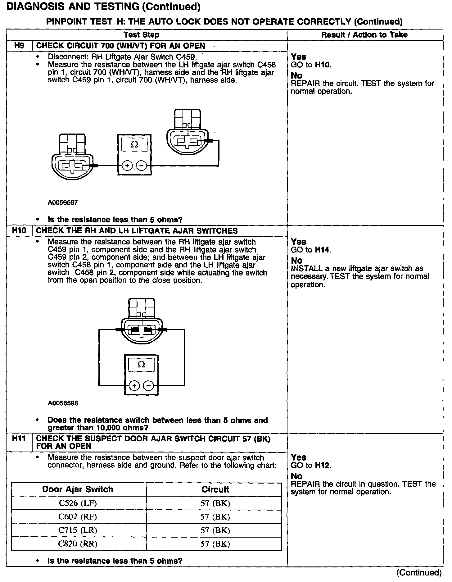 Factory service manual diagram