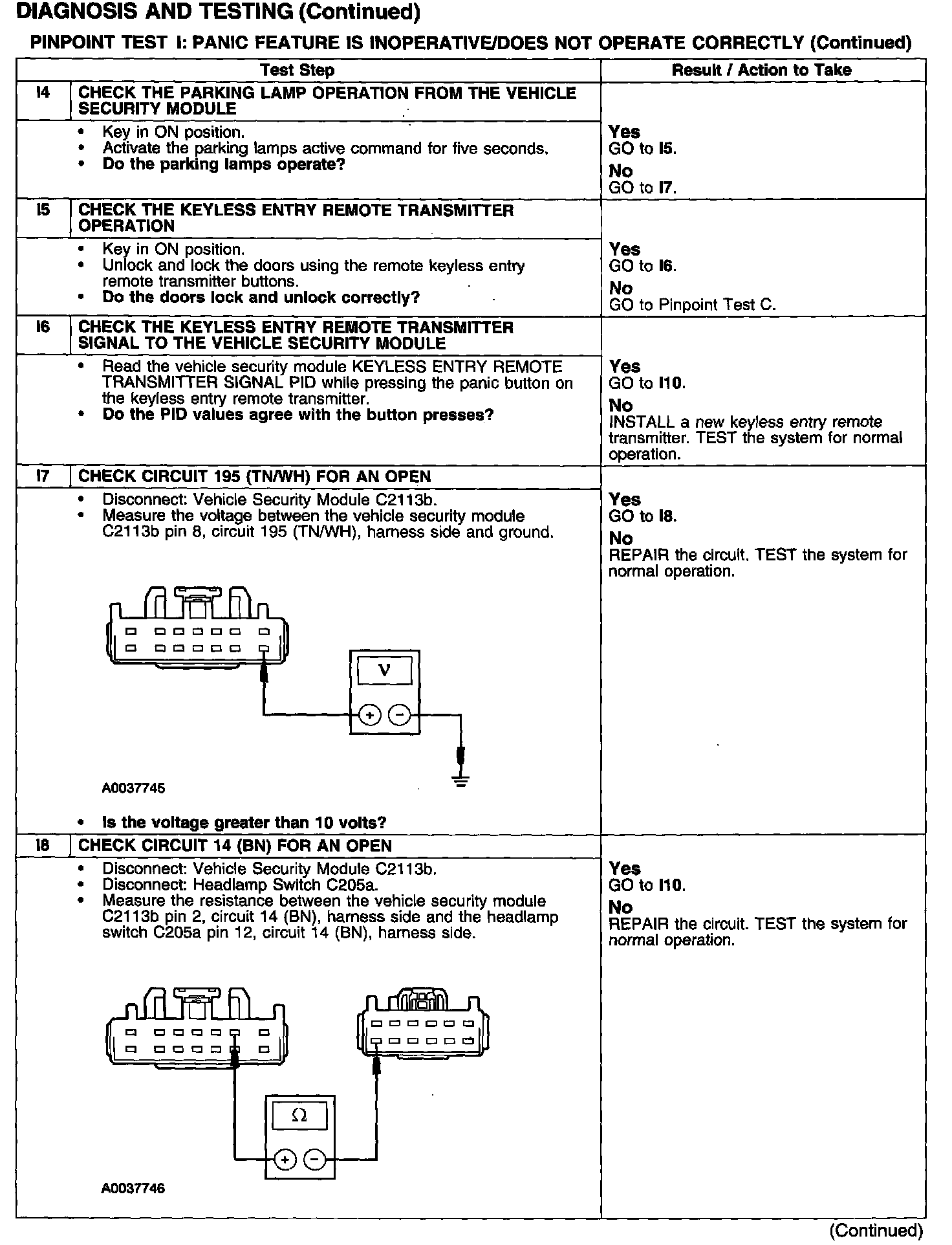 Factory service manual diagram