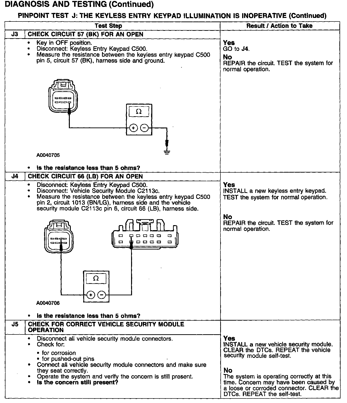 Factory service manual diagram