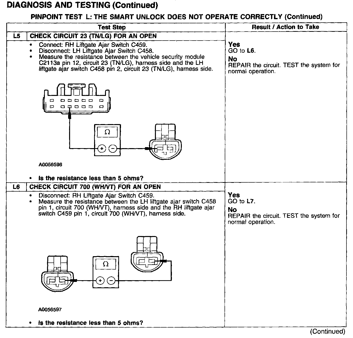 Factory service manual diagram
