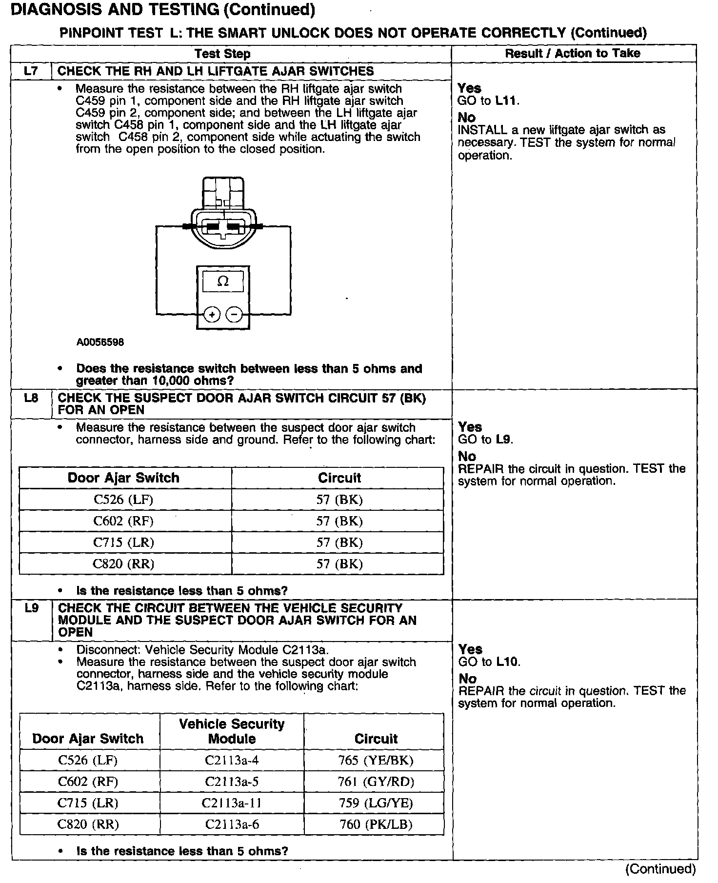 Factory service manual diagram