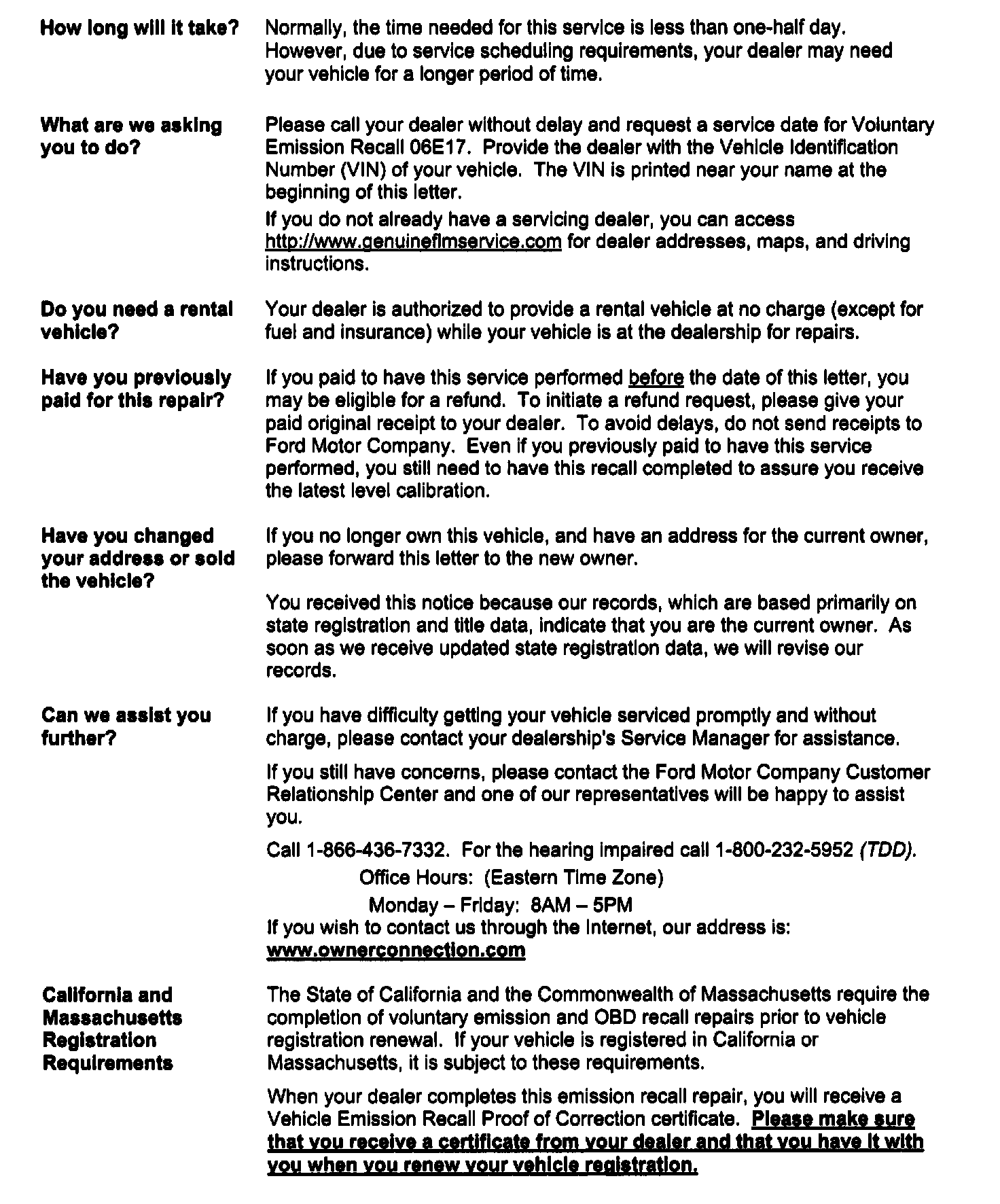 Factory service manual diagram