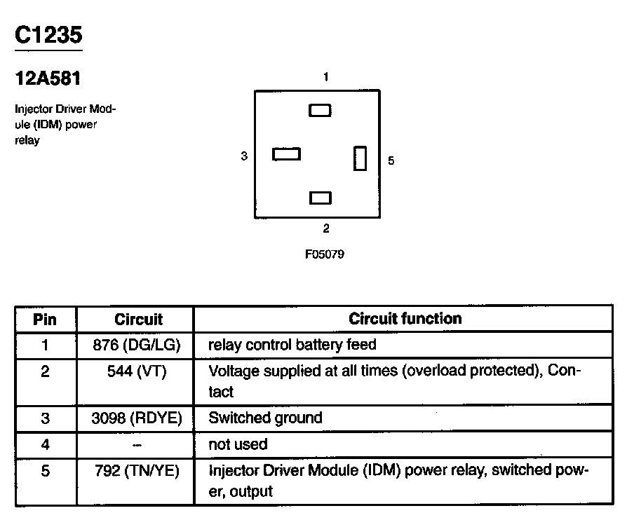 Factory service manual diagram