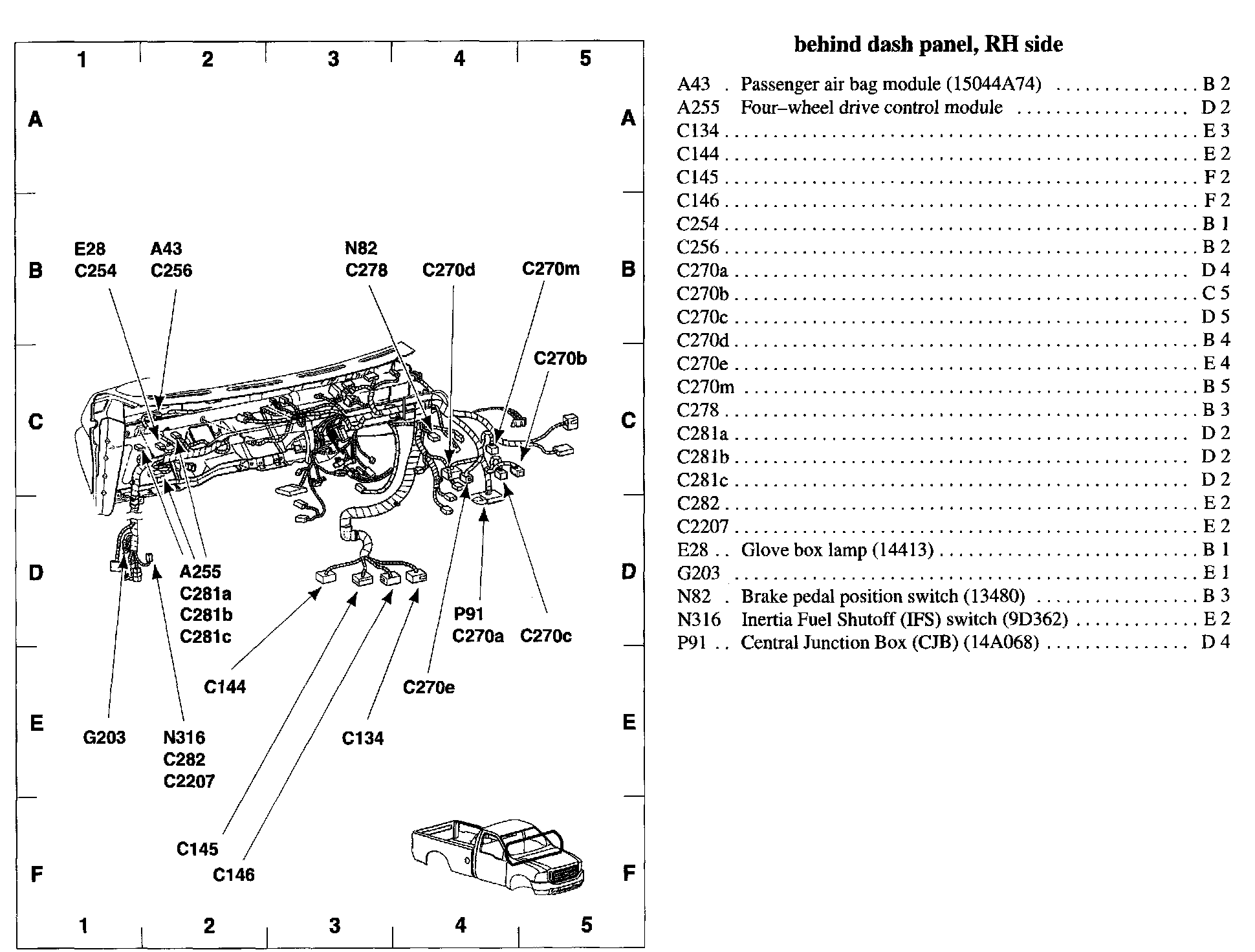 Factory service manual diagram