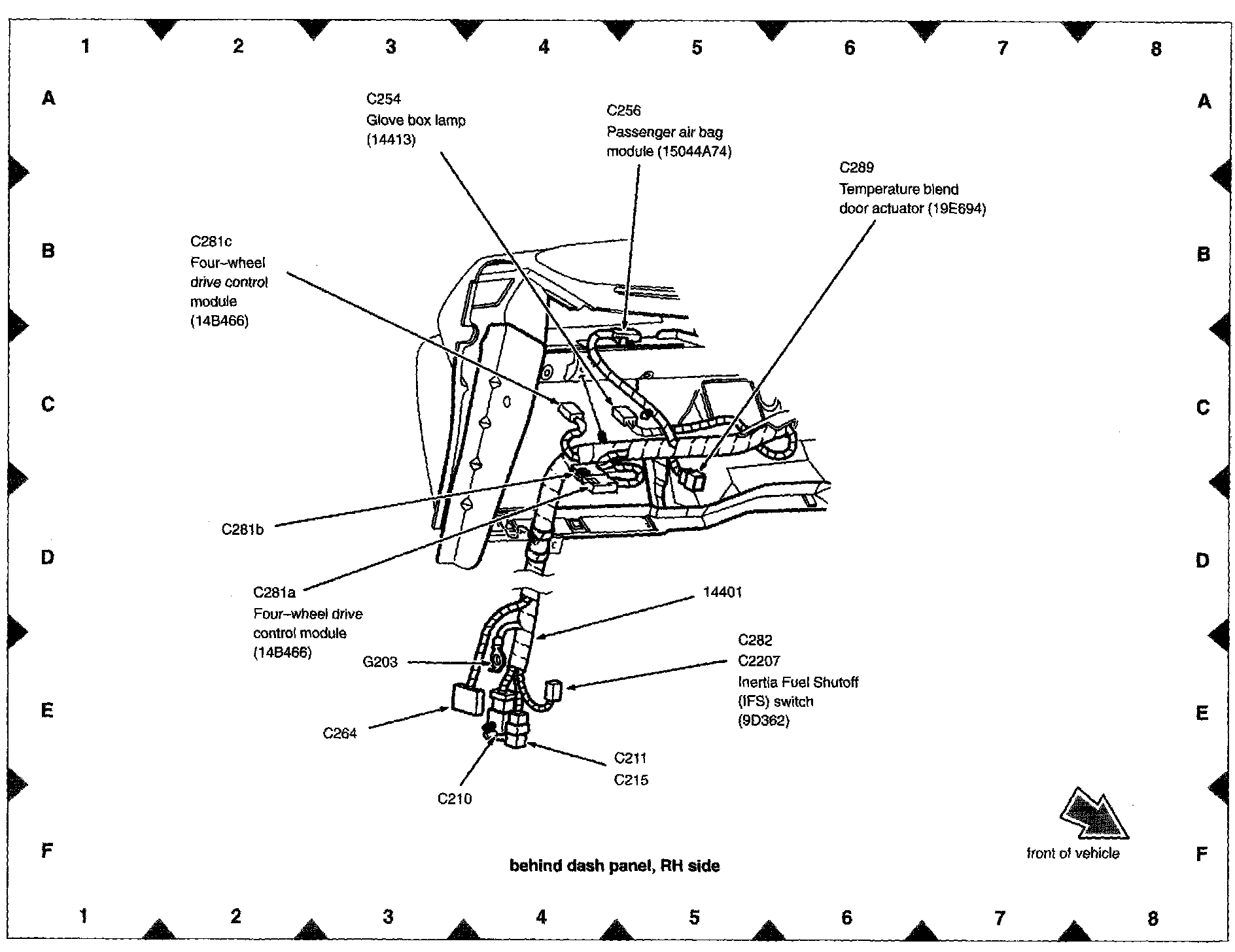 Factory service manual diagram