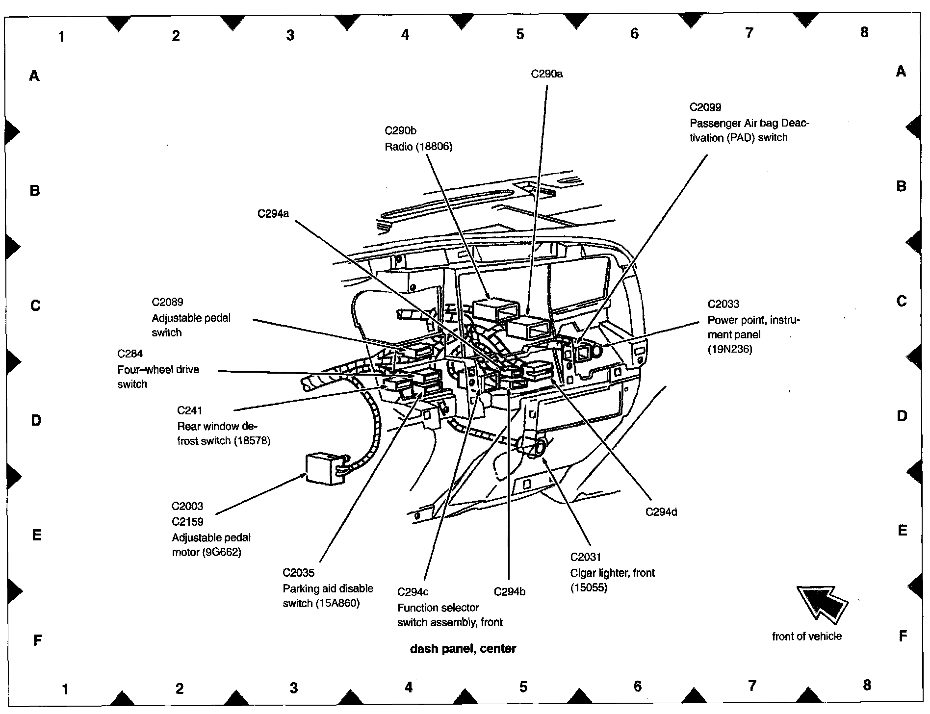 Factory service manual diagram