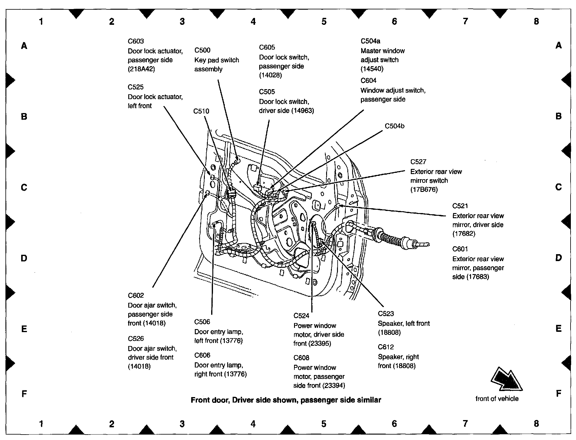 Factory service manual diagram