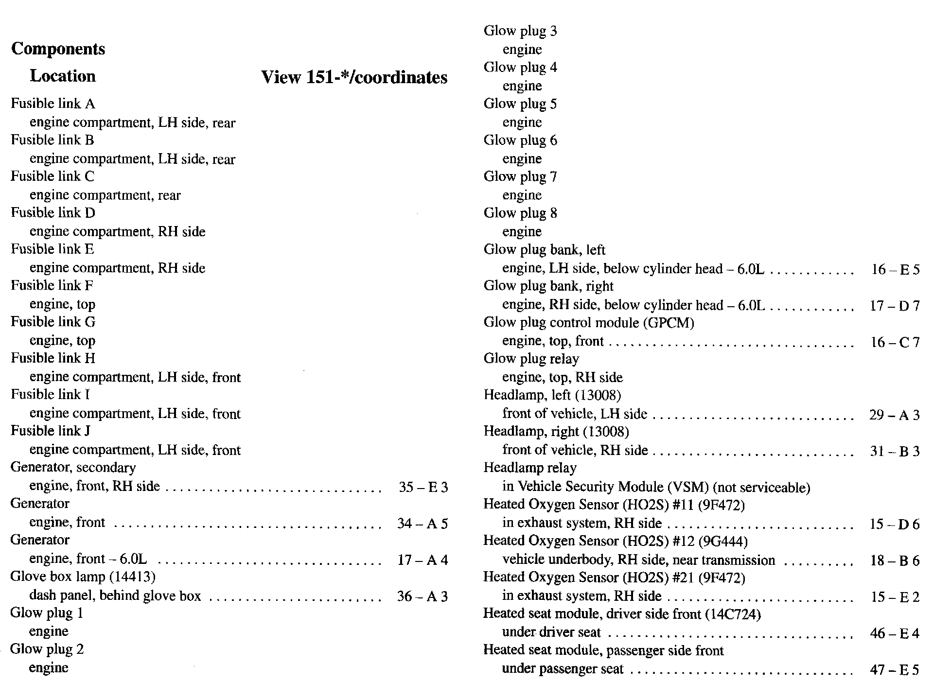 Factory service manual diagram