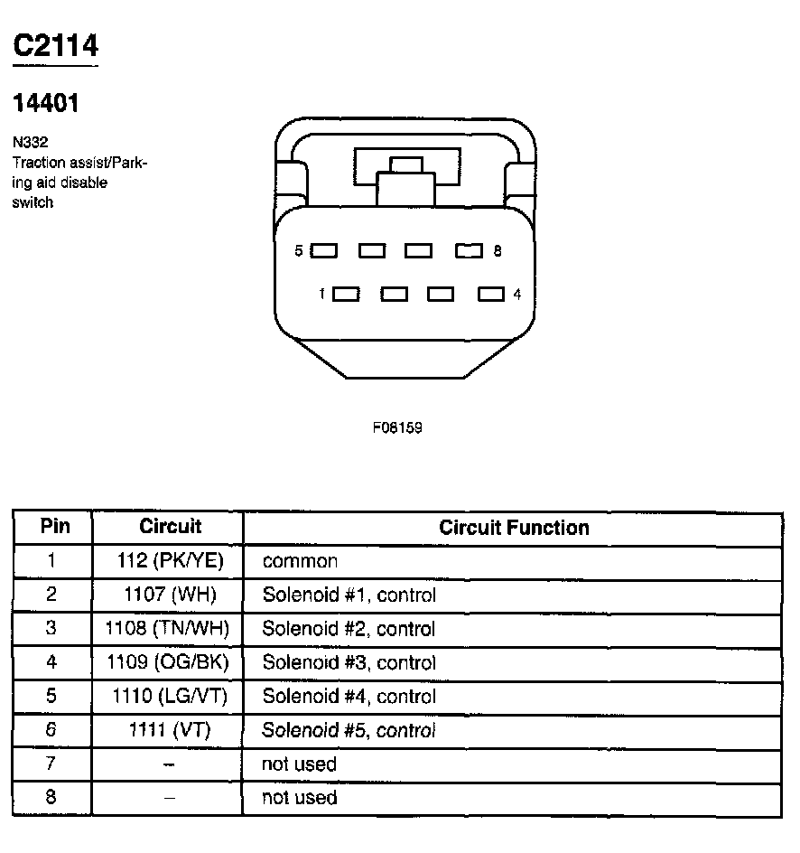 Factory service manual diagram