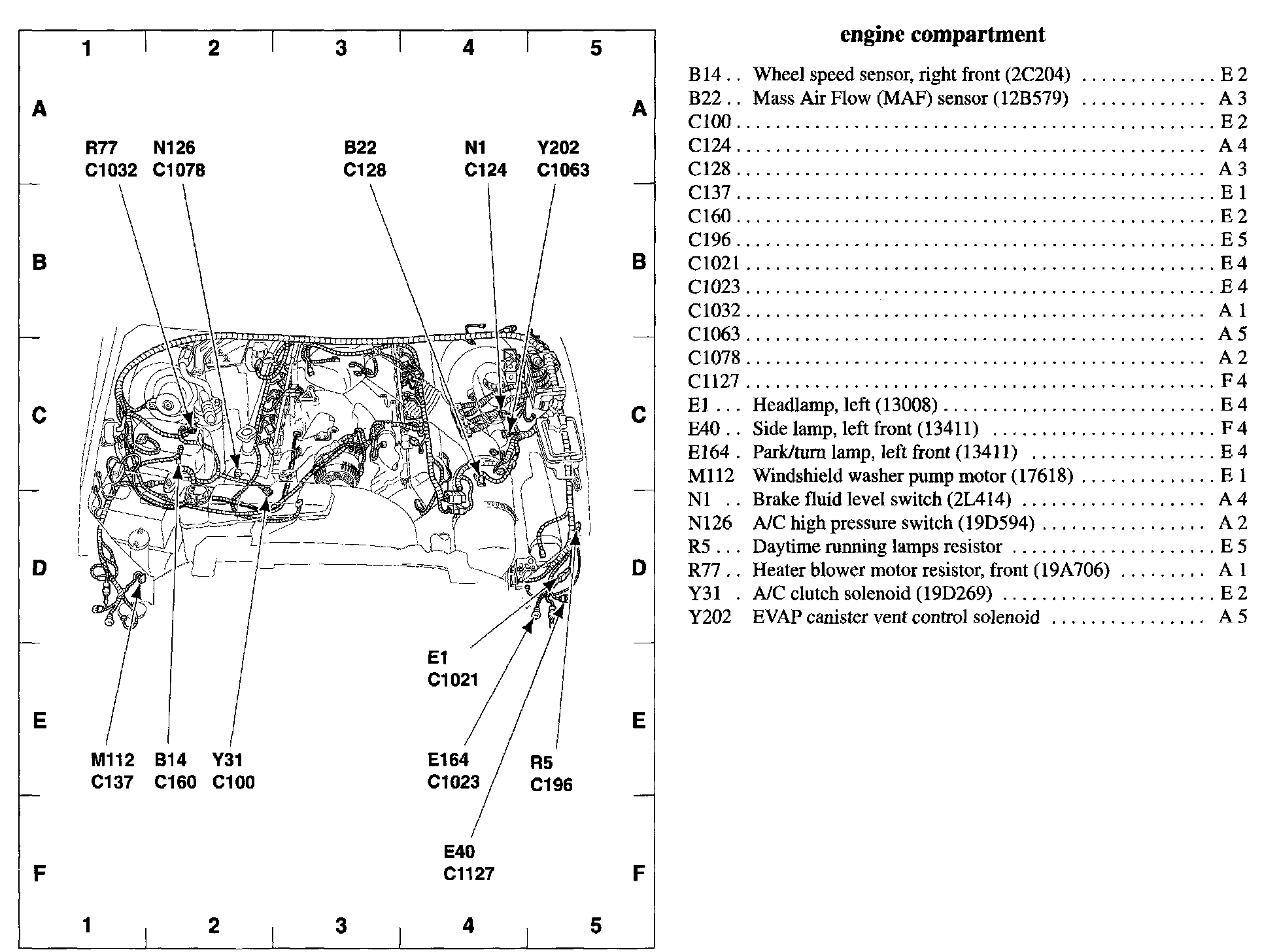 Factory service manual diagram