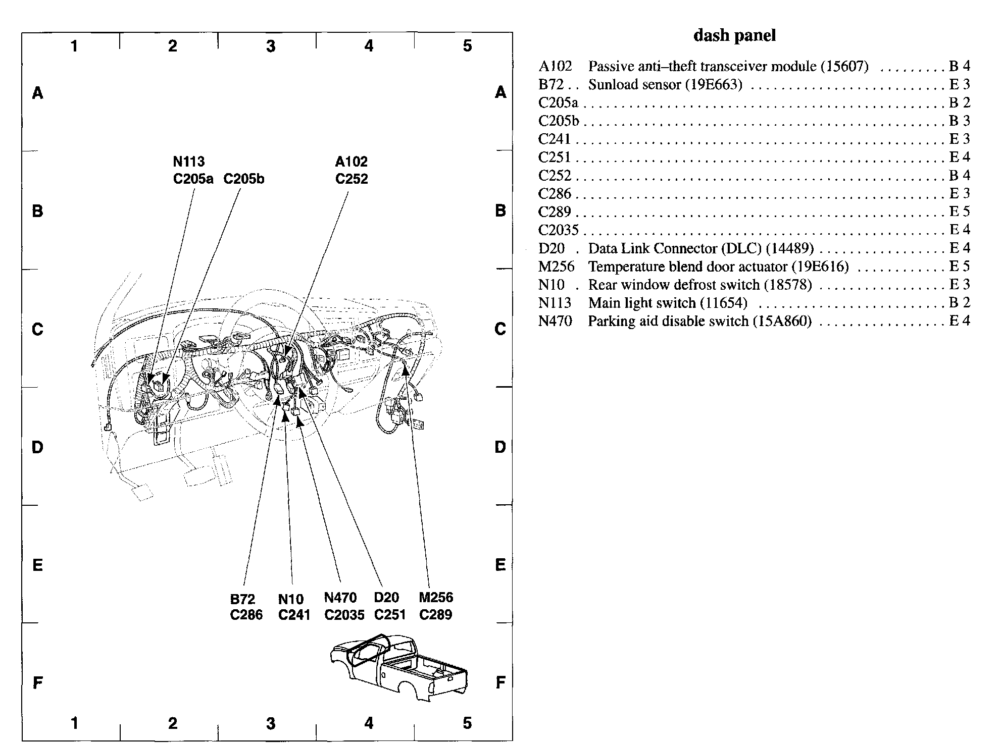 Factory service manual diagram