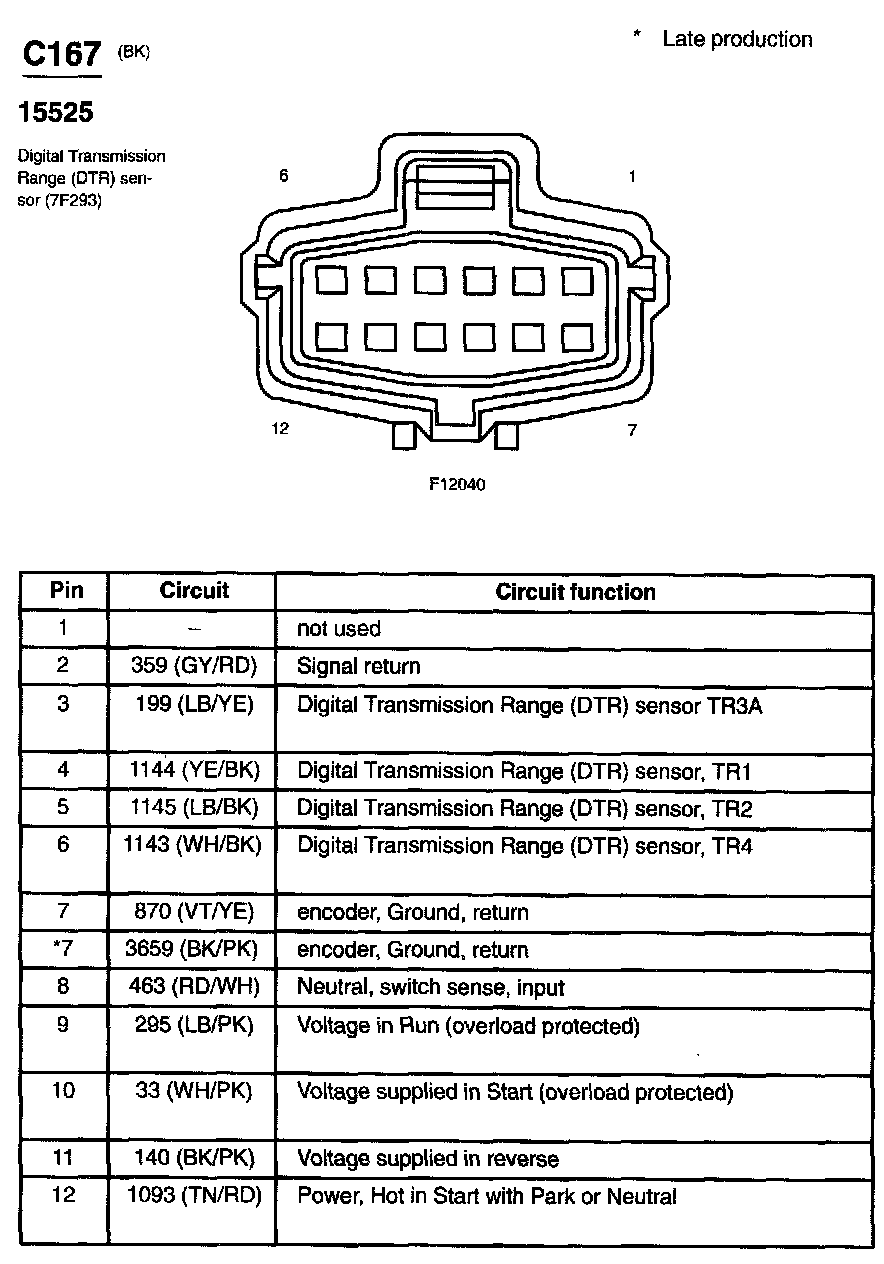 Factory service manual diagram