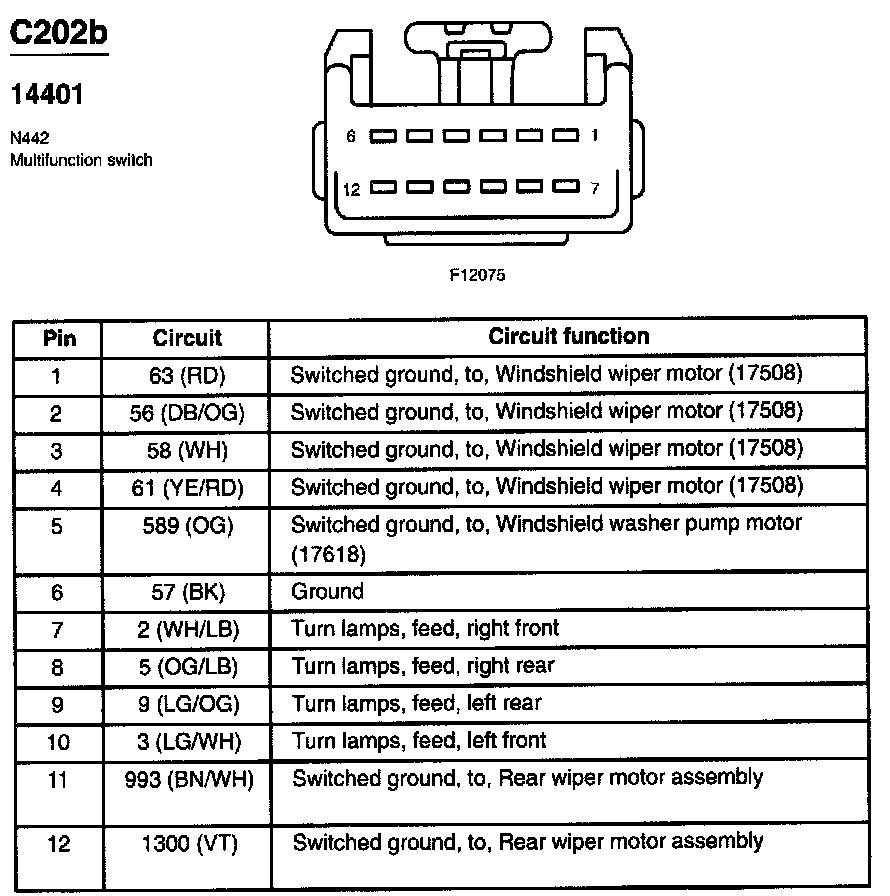 Factory service manual diagram