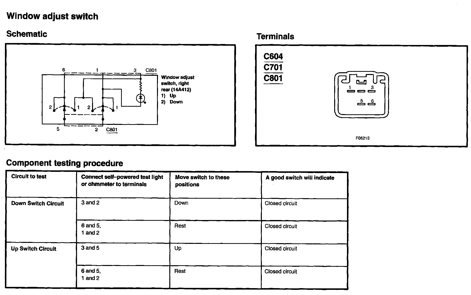 Factory service manual diagram