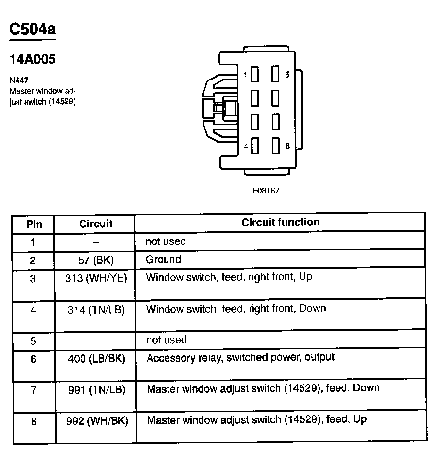 Factory service manual diagram