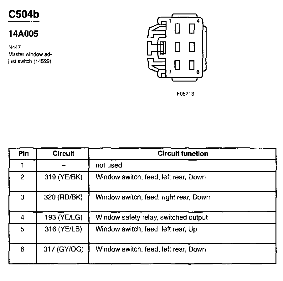 Factory service manual diagram