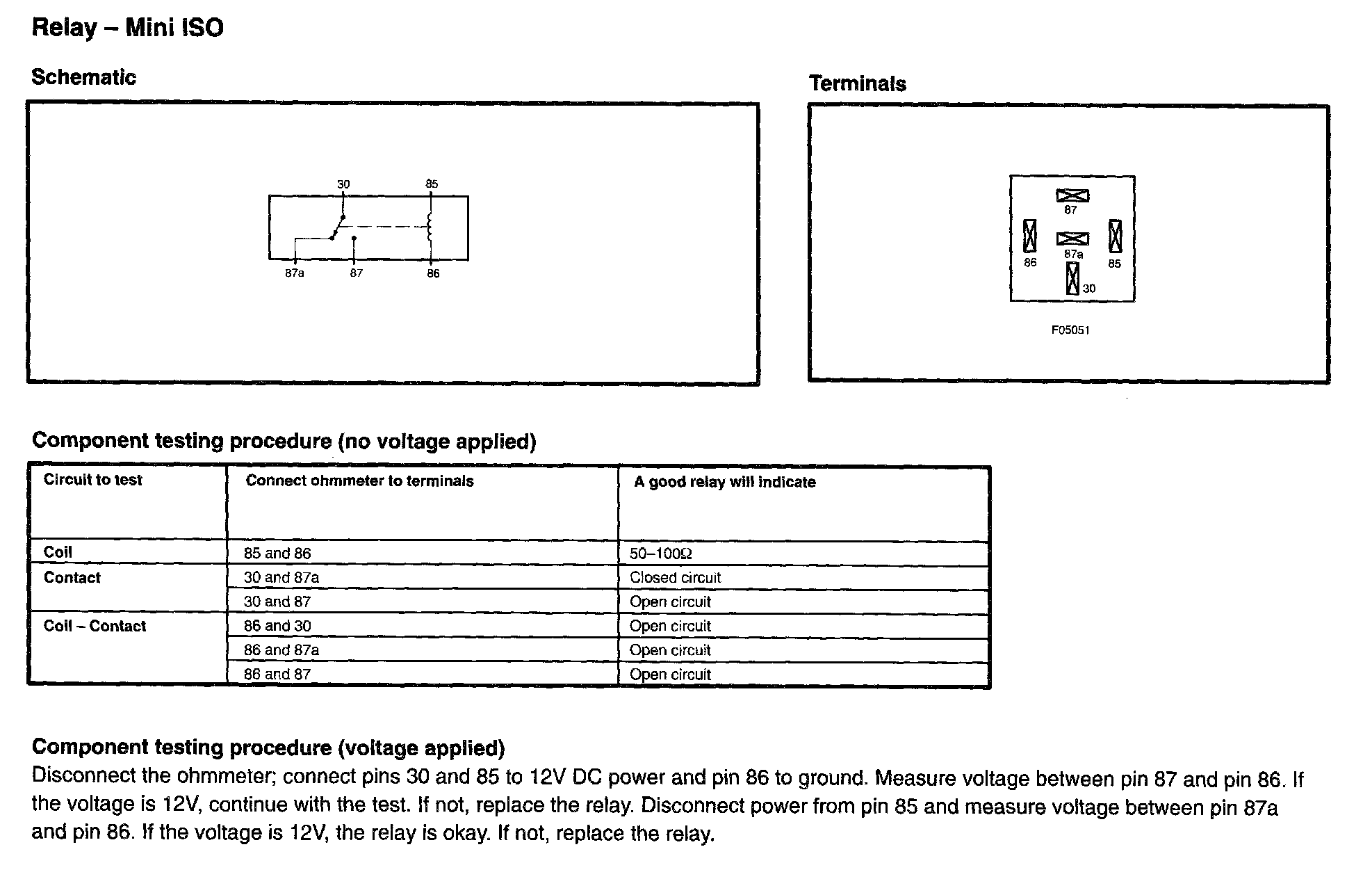 Factory service manual diagram