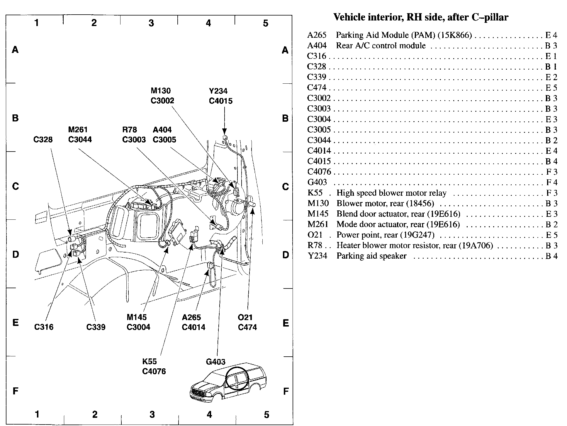 Factory service manual diagram